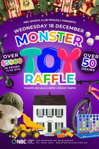 Monster Toy Raffle